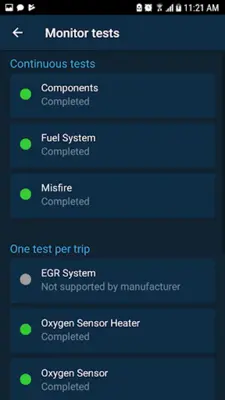 Obd Harry android App screenshot 2